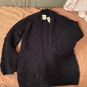 Abercrombie and Fitch cable knit cardigan